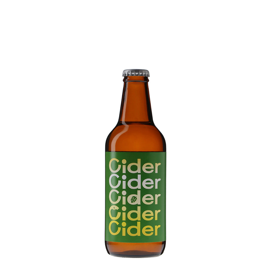 日本ワイン_ファンピーホッピーサイダー_カーブドッチ・ワイナリー_新潟県産シードル_辛口_330ml