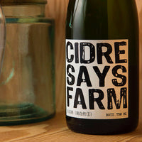 日本ワイン_シードル_SAYS FARM_富山県産シードル_辛口_750ml