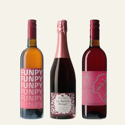 日本ワイン_【wa-syu限定】ロゼ・赤スパークリング・赤ワイン飲み比べセット_wa-syu Select_750ml