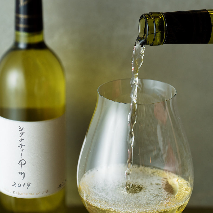 日本ワイン_【wa-syu限定】シグナチャー甲州 2019_シャトー勝沼_山梨県産白ワイン_やや辛口_750ml