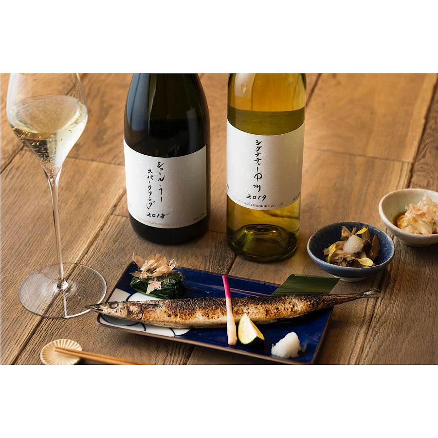 日本ワイン_【wa-syu限定】シグナチャー甲州 2019_シャトー勝沼_山梨県産白ワイン_やや辛口_750ml