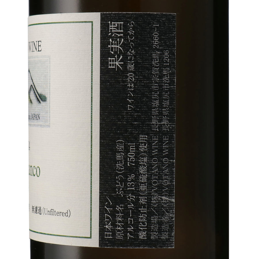 日本ワイン_セバ・ビアンコ 2019_VOTANO WINE_長野県産白ワイン_辛口_750ml