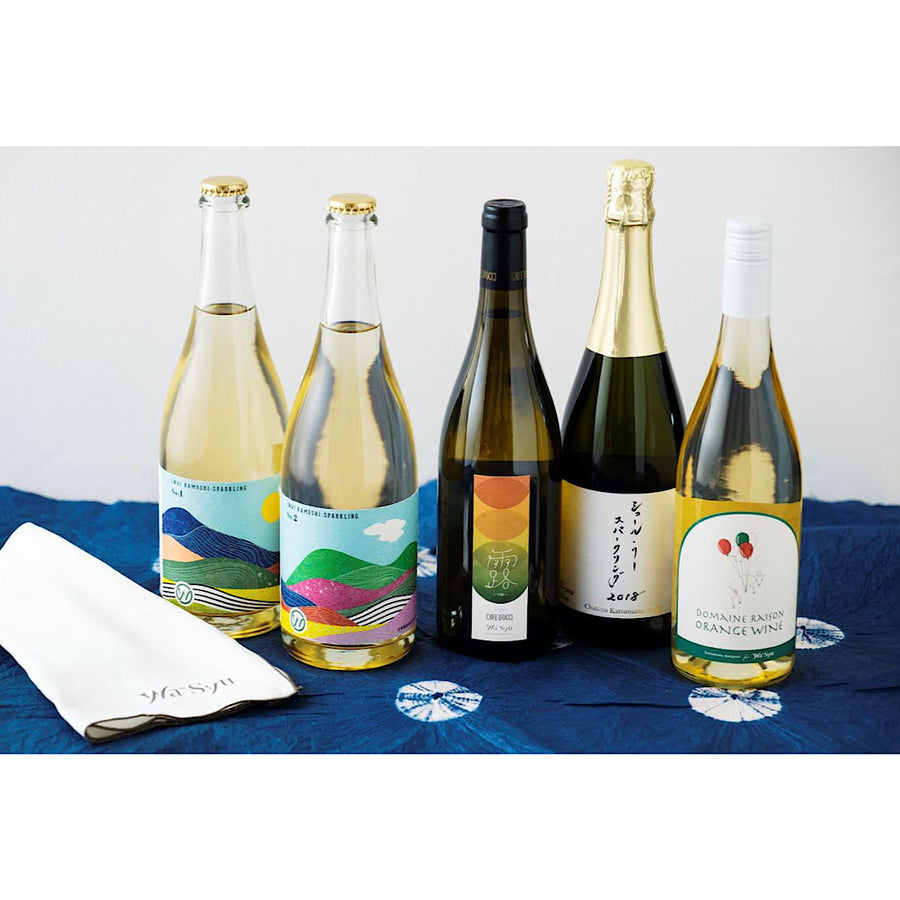 日本ワイン_露~つゆ~_カーブドッチ・ワイナリー_新潟県産白ワイン_やや甘口_750ml