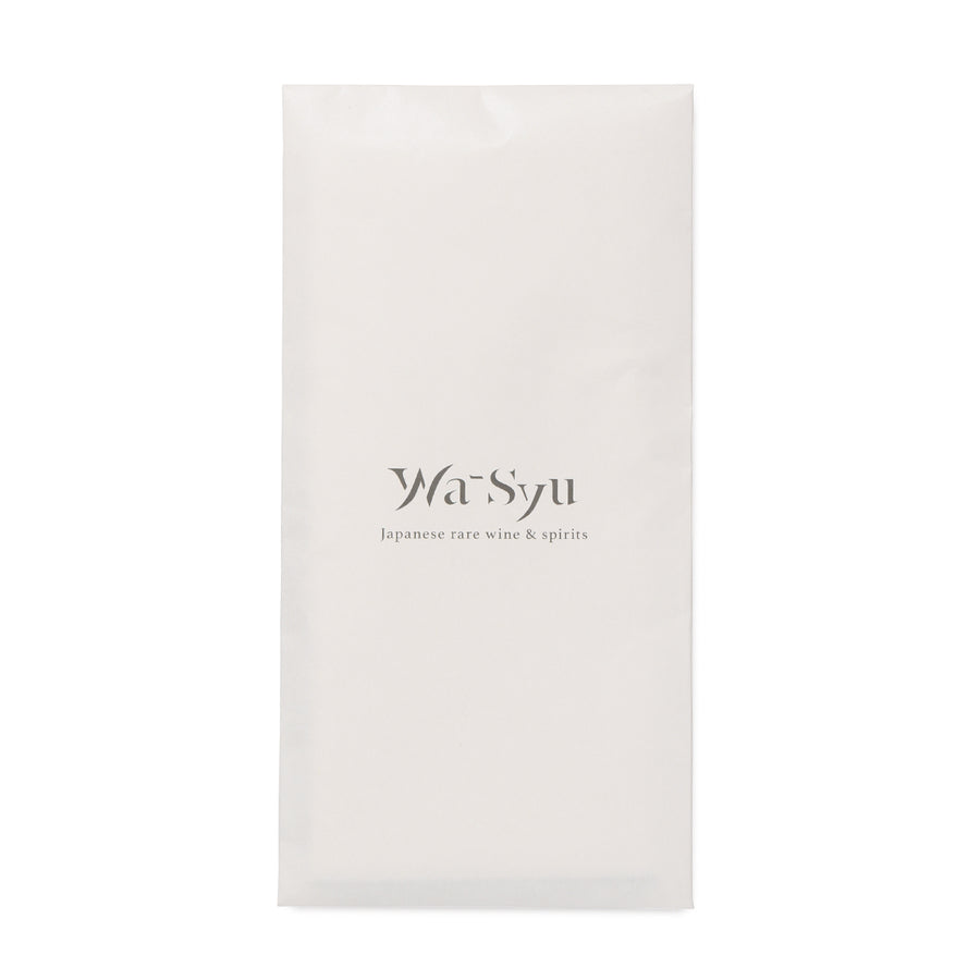 wa-syuオリジナルグラスクロス_日本産_ワイン雑貨_ホワイト_フリーサイズ