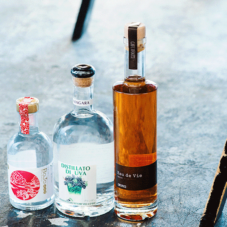 国産ブランデー_ホワイトブランデー Bojo_都農ワイン_宮崎県産ブランデー_フルーティー_200ml