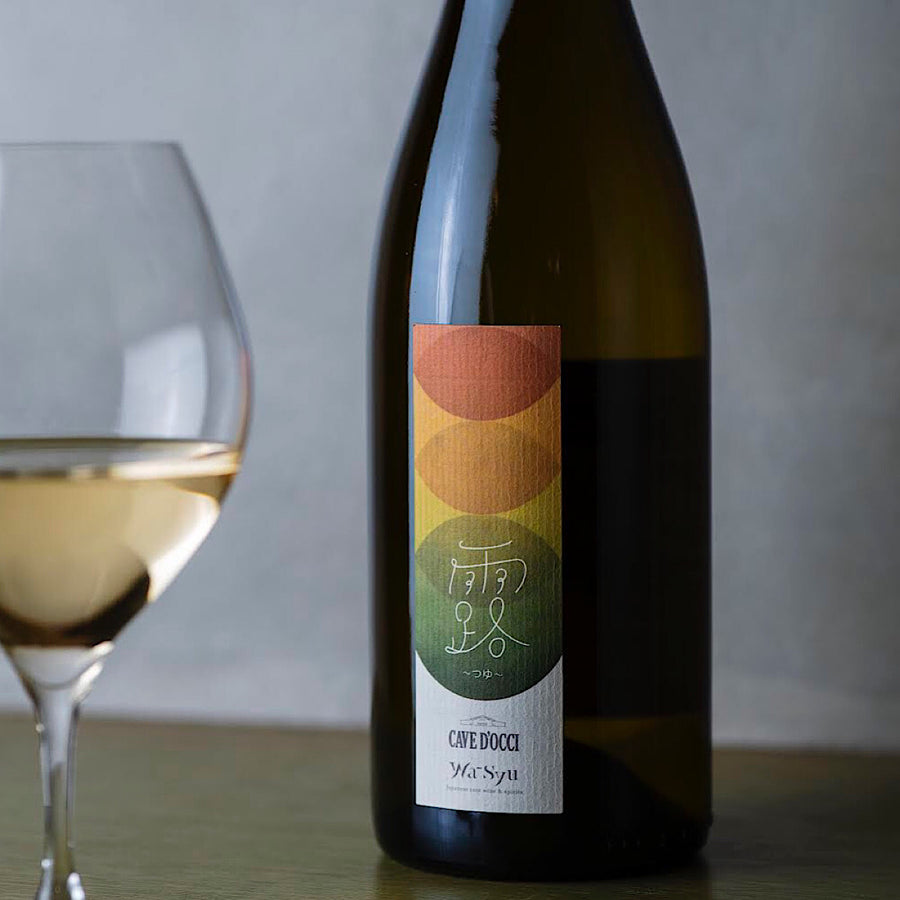 日本ワイン_露~つゆ~_カーブドッチ・ワイナリー_新潟県産白ワイン_やや甘口_750ml