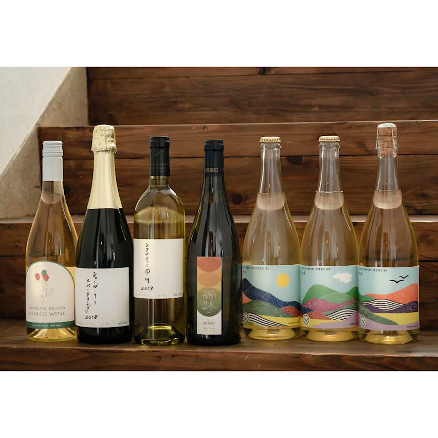 日本ワイン_【岩崎醸造×wa-syu】IWAI KAMOSHI -SPARKLING No.1_岩崎醸造_山梨県産スパークリングワイン_山梨県産白ワイン_辛口_750ml