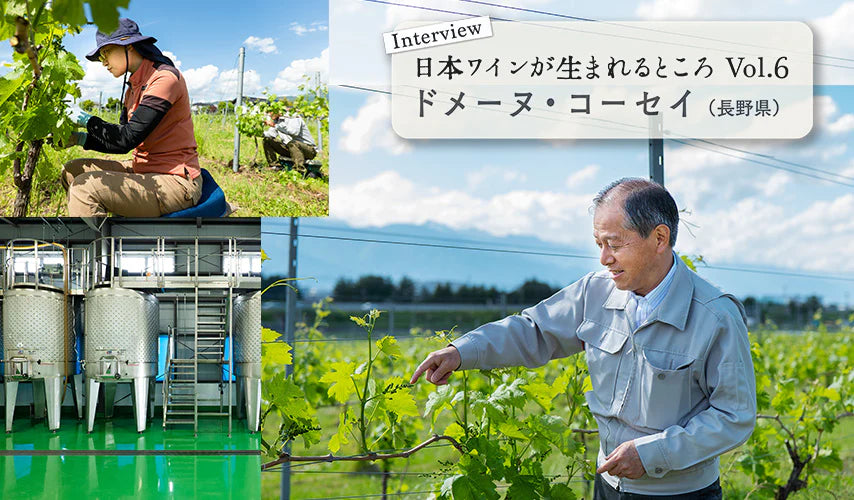 シリーズ・日本ワインが生まれるところ 。長野『ドメーヌ・コーセイ』にインタビュー！