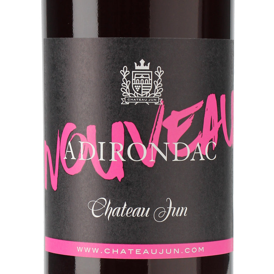 日本ワイン_新酒アジロンダック 2025_シャトージュン_山梨県産赤ワイン_ライトボディ_750ml