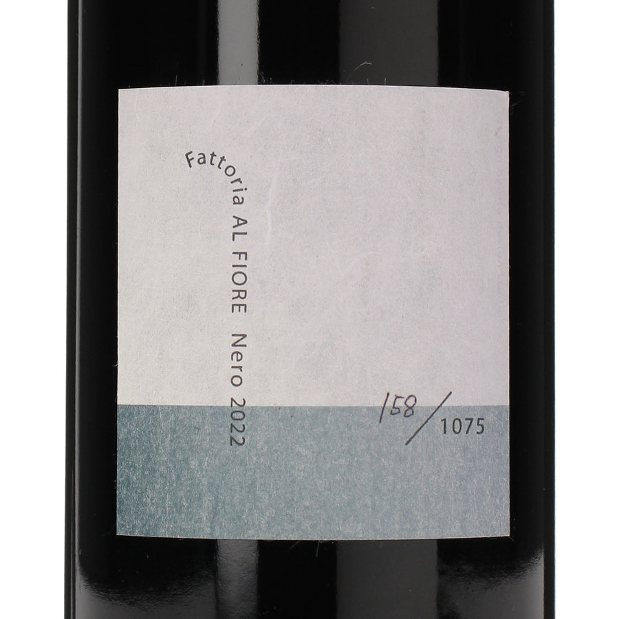 日本ワイン_Nero 2022_Fattoria AL FIORE_宮城県産赤ワイン_ミディアムボディ_750ml