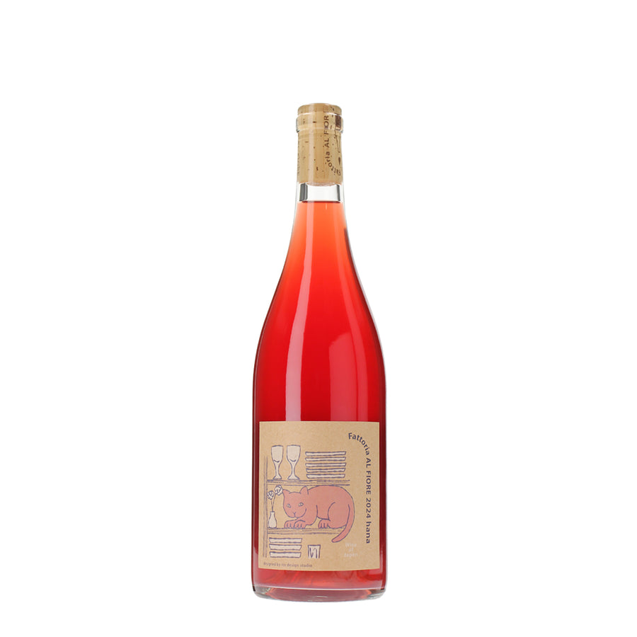 日本ワイン_NECO series　hana 2024_Fattoria AL FIORE_宮城県産赤ワイン_ミディアムボディ_750ml