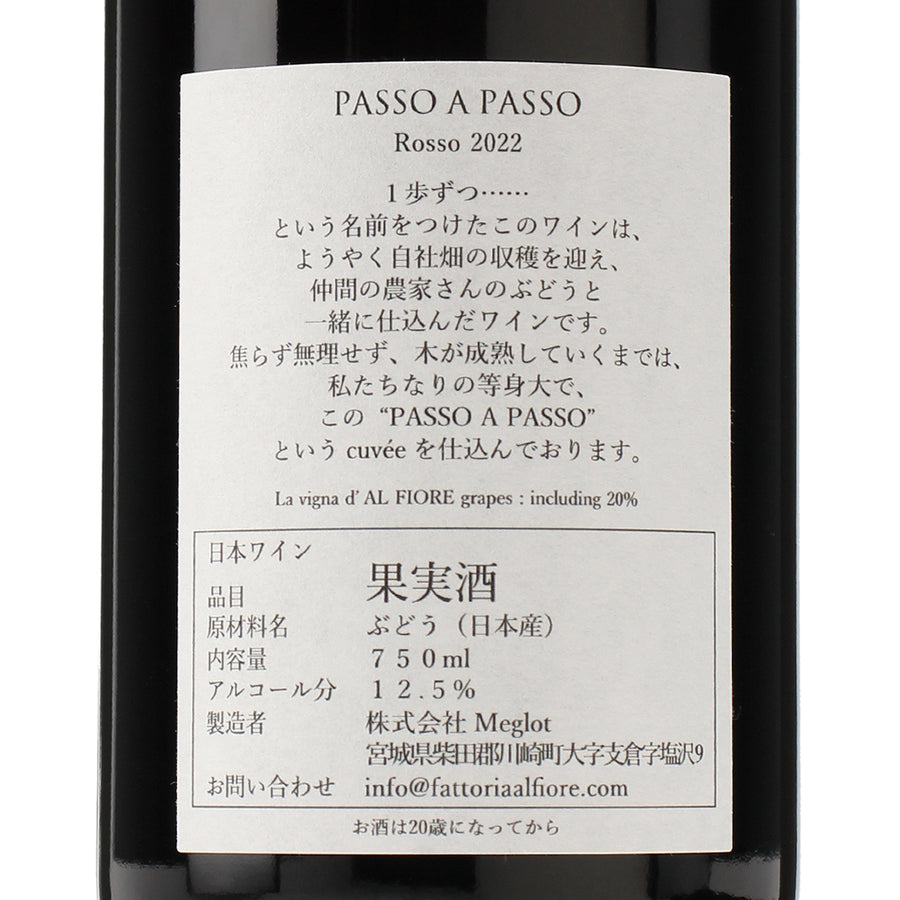 PASSO A PASSO 2022 Rosso