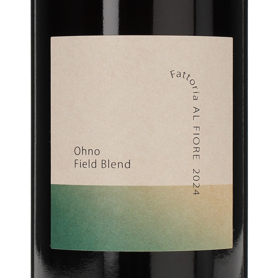 日本ワイン_Ohno Field Blend 2024_Fattoria AL FIORE_宮城県産赤ワイン_ミディアムボディ_750ml