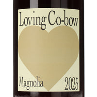 日本ワイン_Loving Co-bow Magnolia 2025_アイジョウコウボウ_山梨県産赤ワイン_ミディアムボディ_750ml