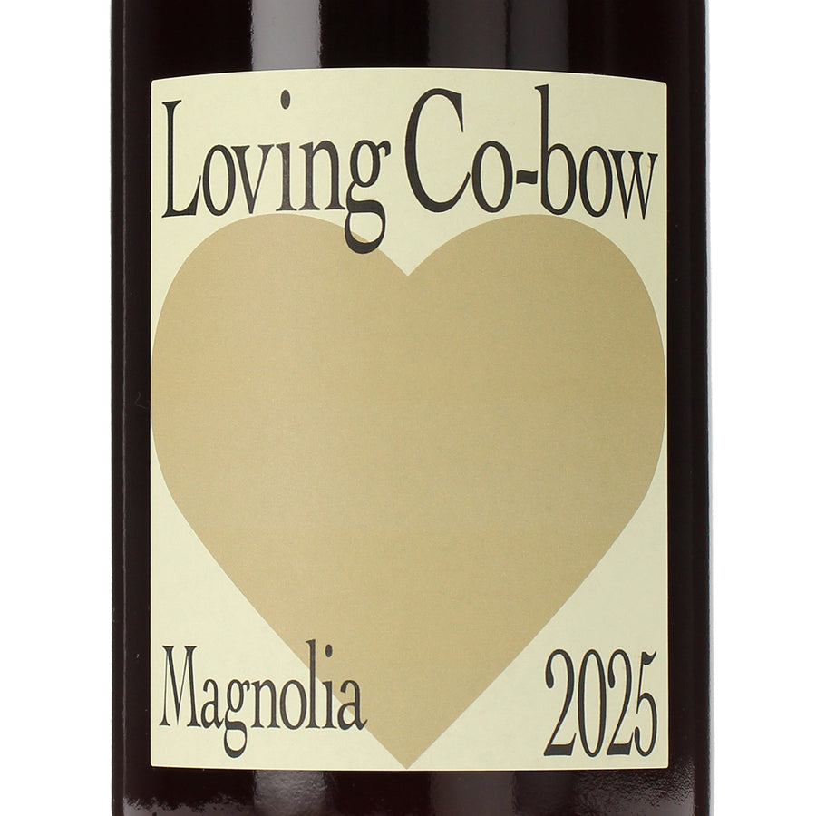 日本ワイン_Loving Co-bow Magnolia 2025_アイジョウコウボウ_山梨県産赤ワイン_ミディアムボディ_750ml