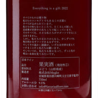 日本ワイン_Everything is a gift 2022_Fattoria AL FIORE_宮城県産スパークリングワイン_辛口_750ml