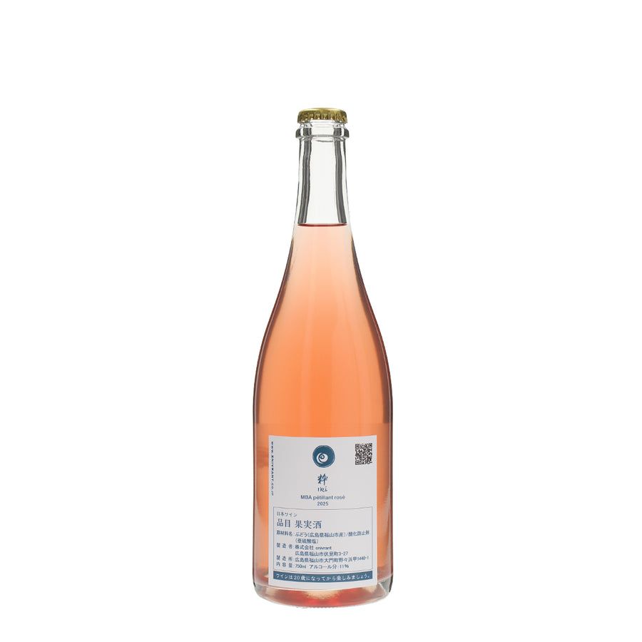 粋 2025 /福山わいん工房 /スパークリングワイン /辛口 /750ml – wa