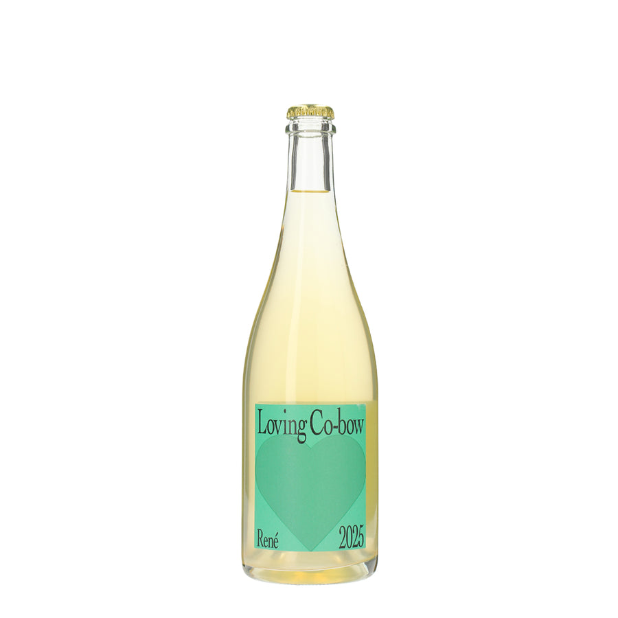 日本ワイン_Loving Co-bow René 2025_アイジョウコウボウ_宮城県産スパークリングワイン_辛口_750ml