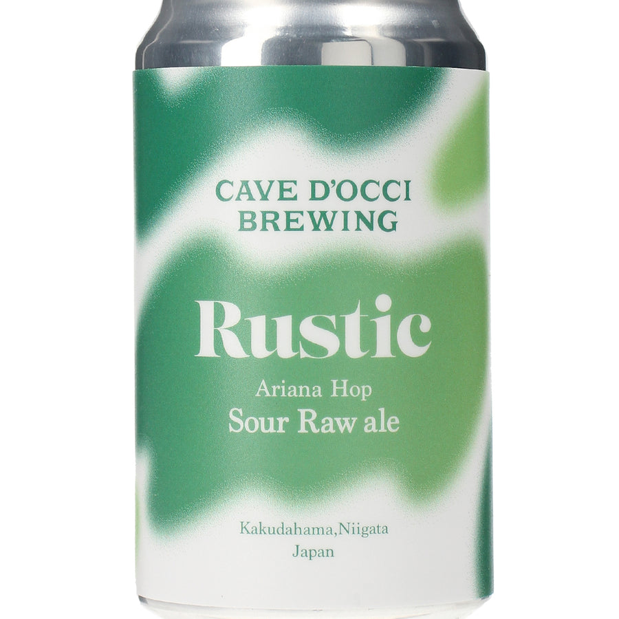 日本ワイン_Rustic - ラスティック -_カーブドッチブルーイング_新潟県産発泡酒_辛口_365ml