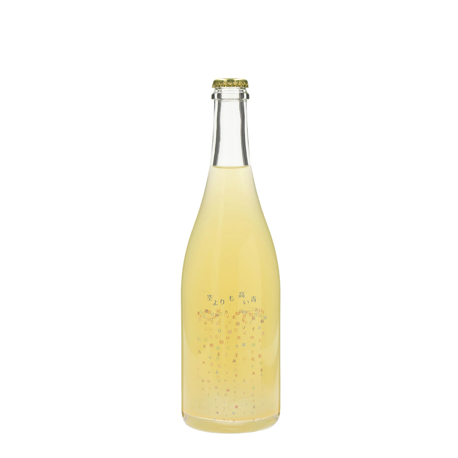 日本ワイン_【ツイヂラボ×wa-syu】空よりも高い青_ツイヂラボ_長野県産シードル_辛口_750ml