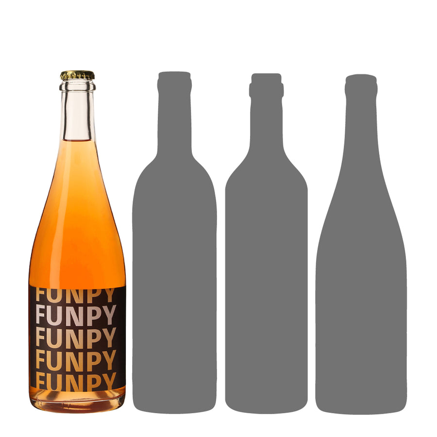 【4本セット】カーブドッチ「2023 ファンピーオレンジ泡」とwa-syuおすすめ万能ワイン