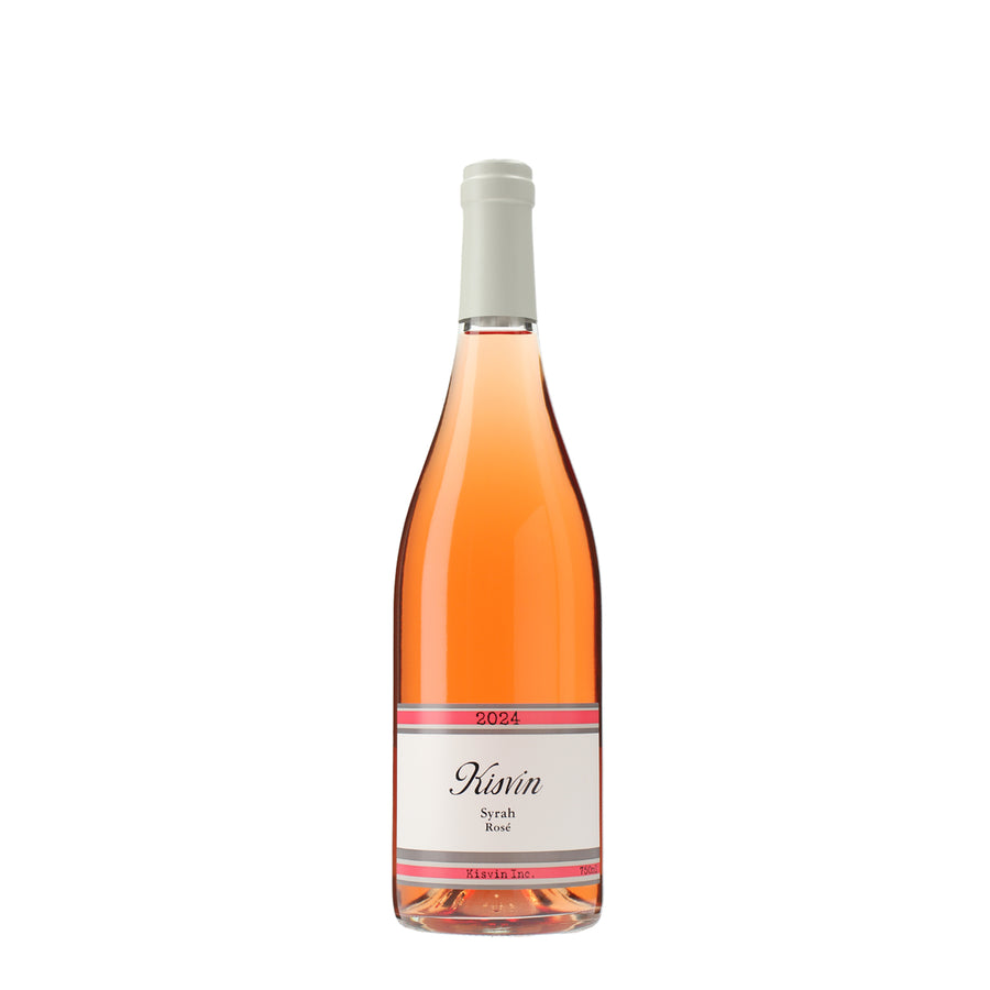 日本ワイン_シラーロゼ 2024_Kisvin Winery_山梨県産ロゼワイン_辛口_750ml