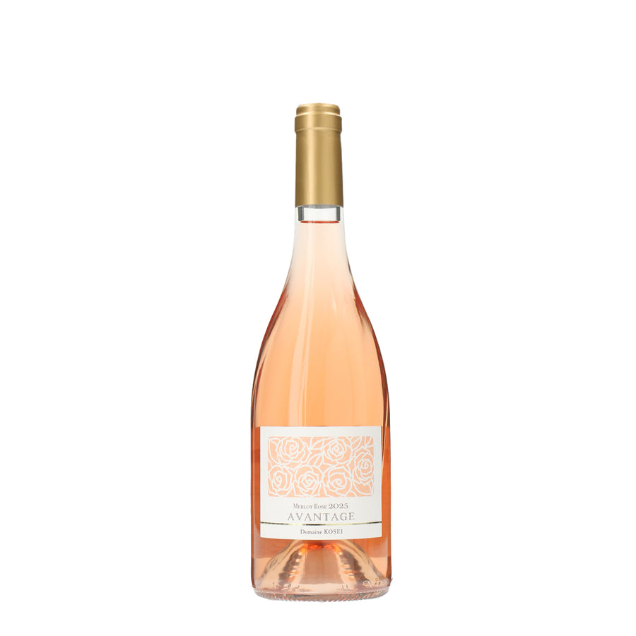 日本ワイン_MERLOT ROSEアヴァンタージュ 2025_ドメーヌ・コーセイ_長野県産ロゼワイン_辛口_750ml