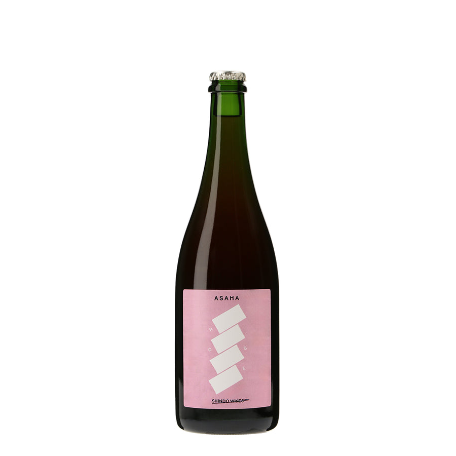  日本ワイン_ASAHA ROSE 2022 Blend 4_SHINDO WINES_福岡県産ロゼワイン_辛口_760ml