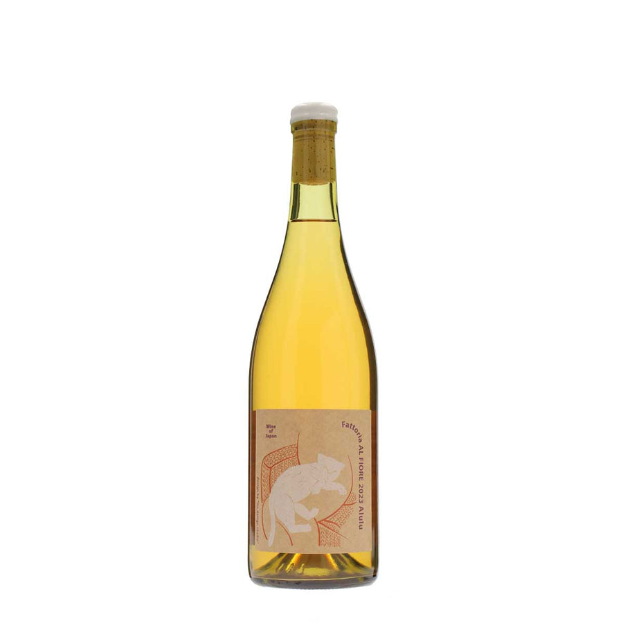日本ワイン_Alulu 2023_Fattoria AL FIORE_宮城県産白ワイン_辛口_750ml