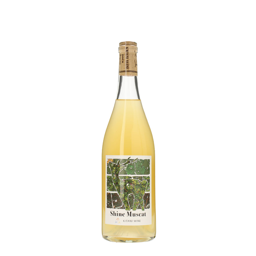 日本ワイン_シャインマスカット2025_木谷ワイン_奈良県産白ワイン_辛口_750ml
