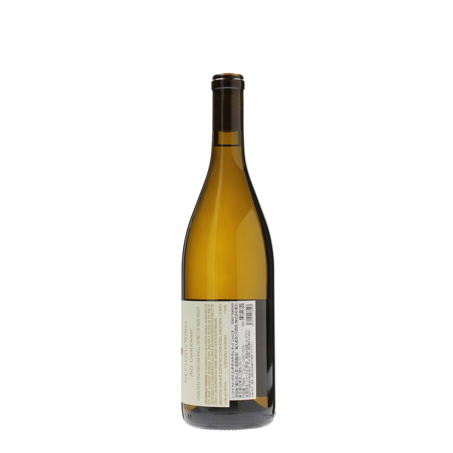 日本ワイン_リンダ・ヴィスタ・ヴィンヤード シャルドネ 2022_SIX CLOVES WINES_アメリカ産白ワイン_辛口_750ml