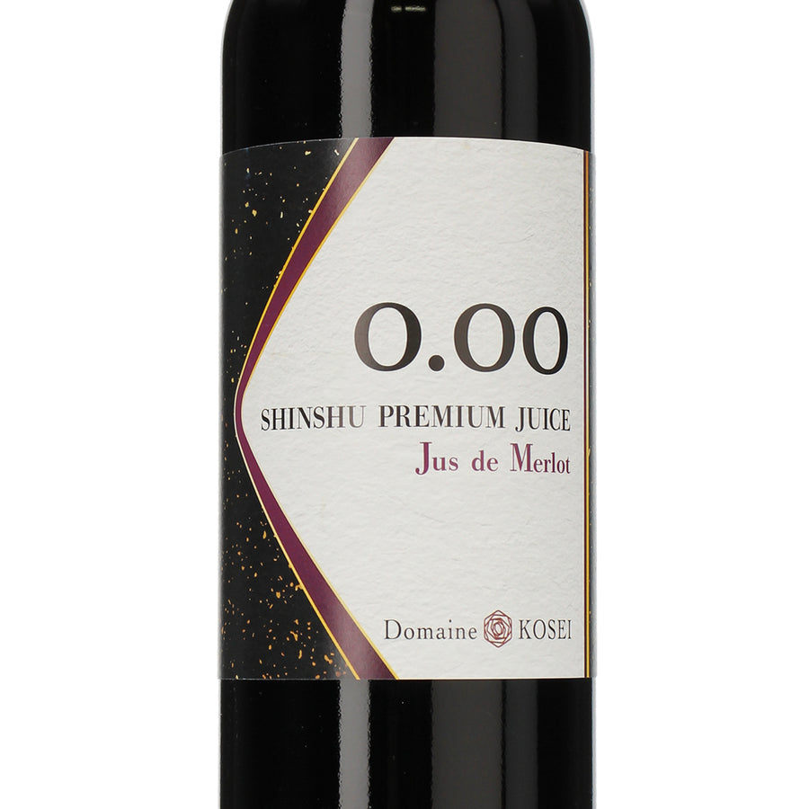 日本ワイン_SHINSHU PREMIUM JUICE Jus de Merlot_ドメーヌ・コーセイ_長野県産ジュース_ミディアムボディ_500ml