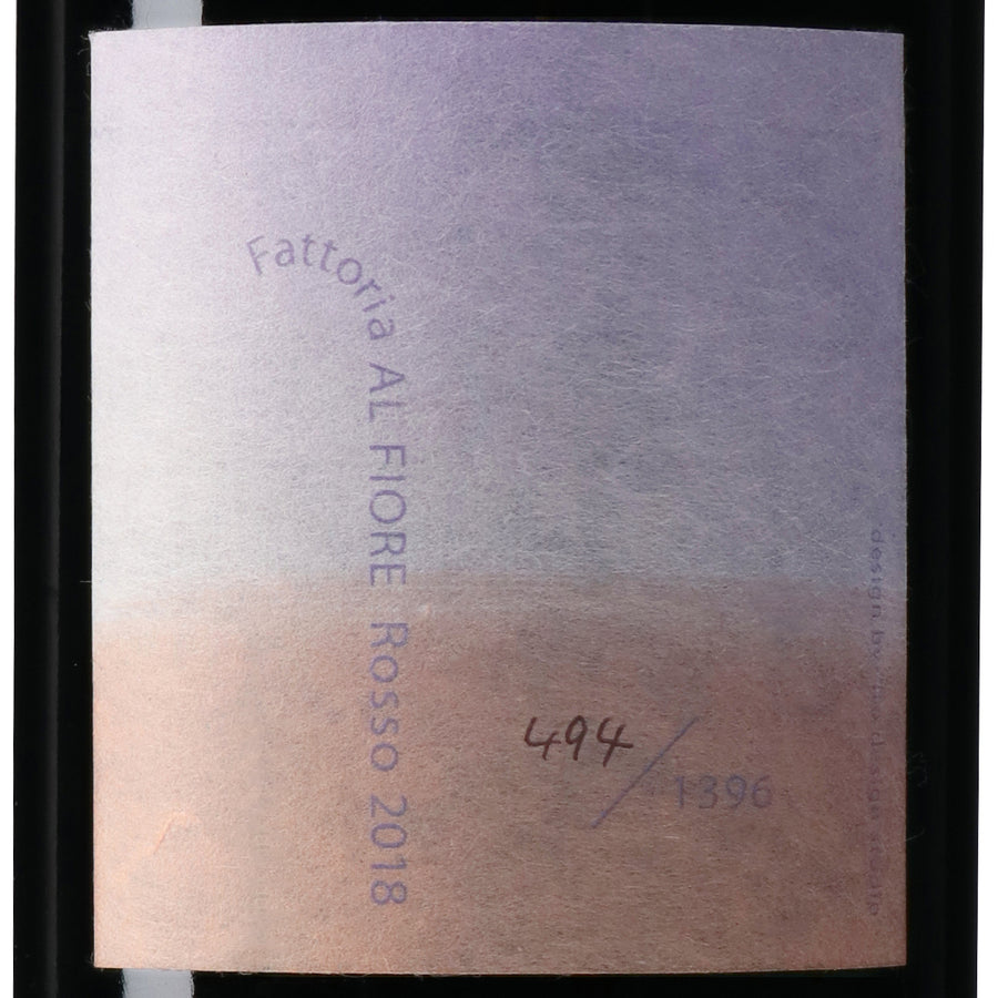 日本ワイン_Rosso 2018_Fattoria AL FIORE_宮城県産赤ワイン_ミディアムボディ_750ml