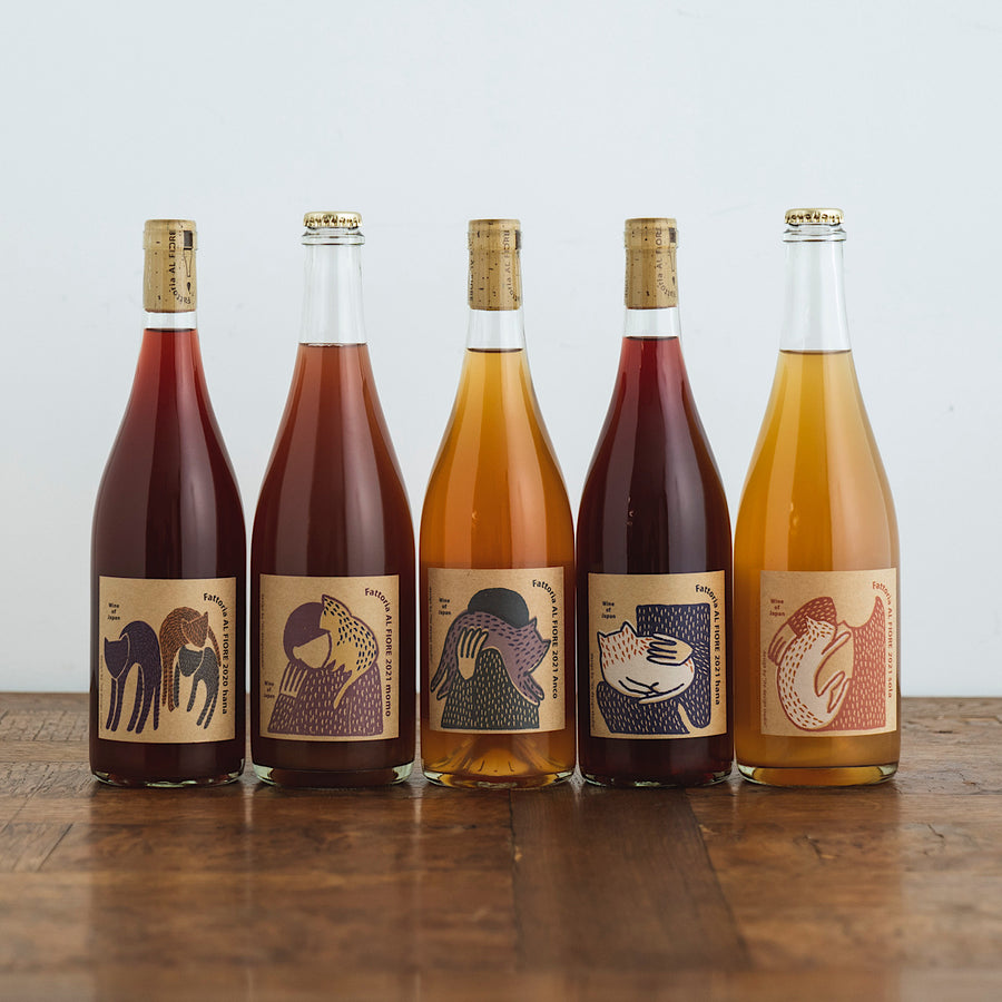 日本ワイン_Anco 2021_Fattoria AL FIORE_宮城県産オレンジワイン_やや辛口_750ml